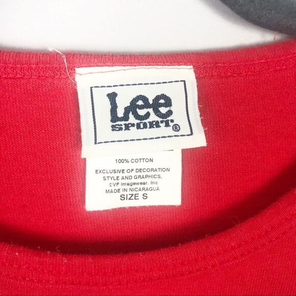 BOSTON RED SOX 2007 Champions Red Short Sleeve Tee Women’s Size Small Boxy - Picture 4 of 5